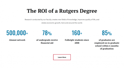 facts and figures component screenshot